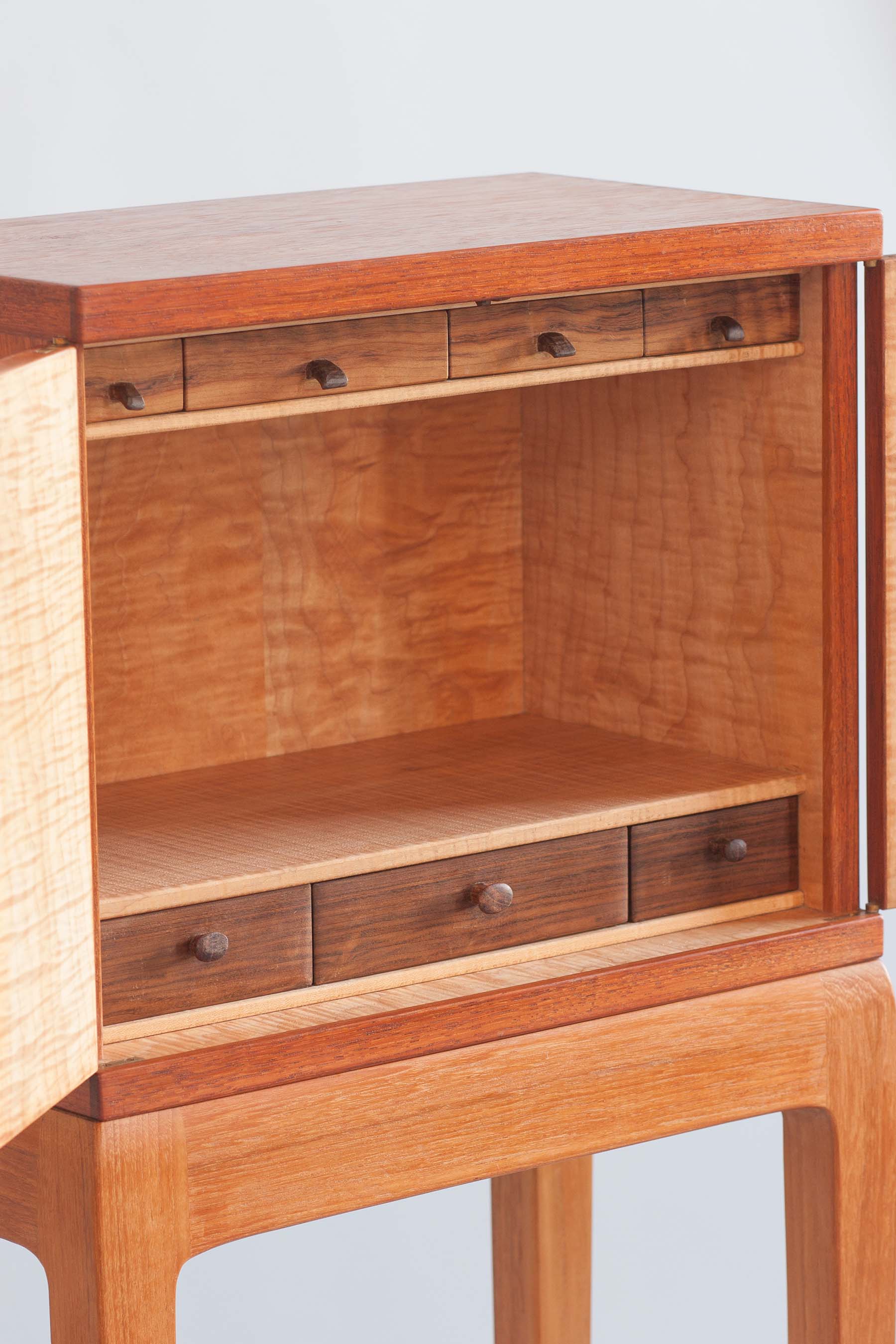 Mesquite Cabinet on a Stand